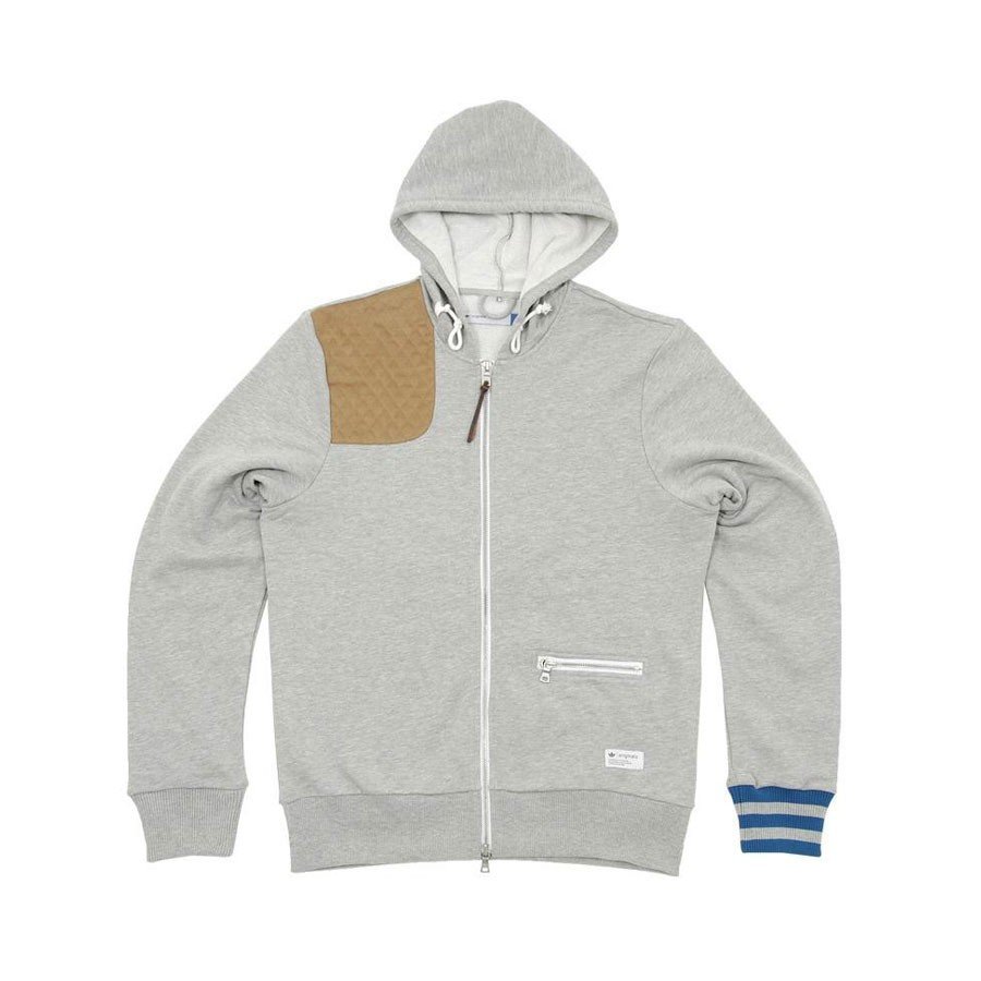 adidas zip through hoodie