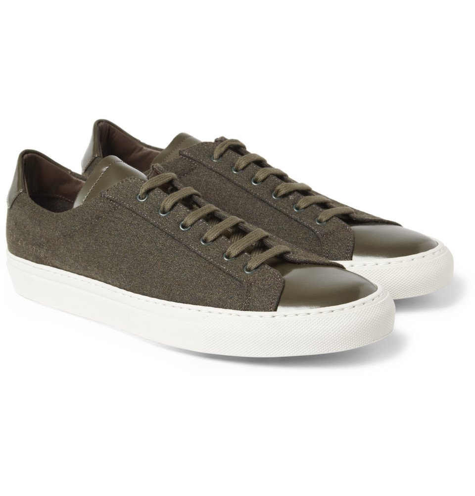 Common Projects Olive Wool Achilles