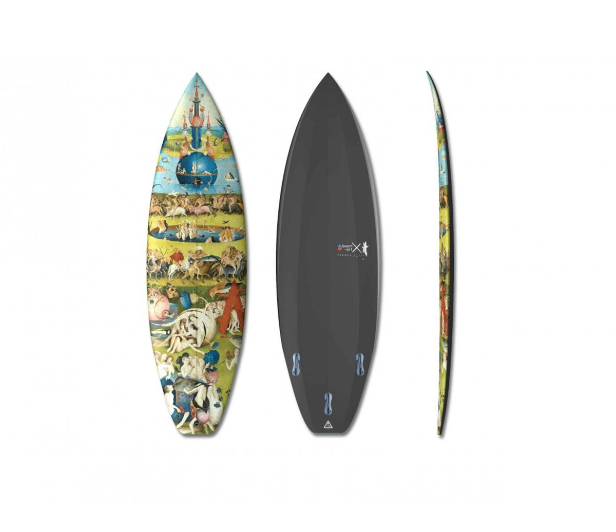 Triptych and Tapestry Surfboards by Boom Art