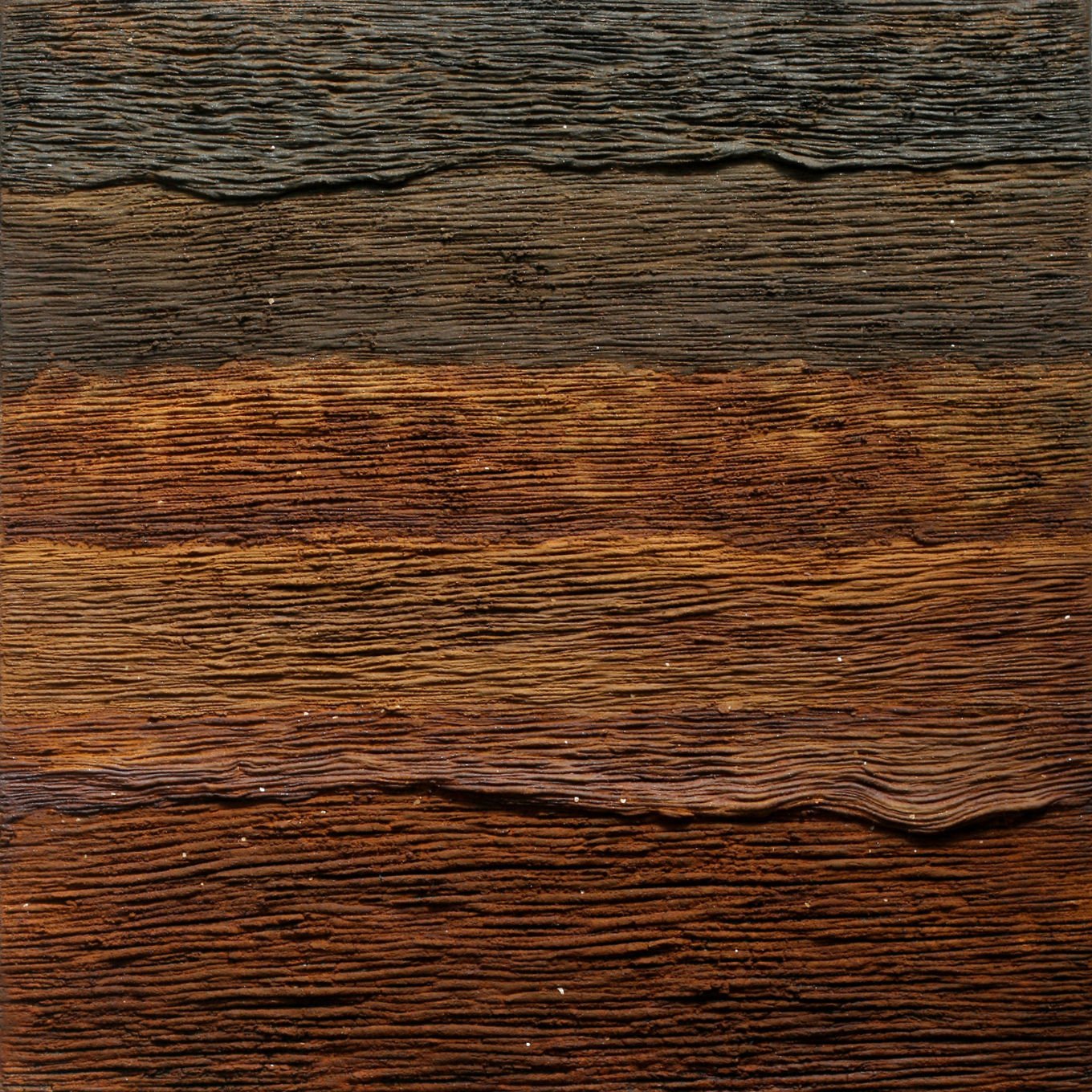 Rustic Paint Texture And Materials Blend In Sabine Portela's Work - Gessato