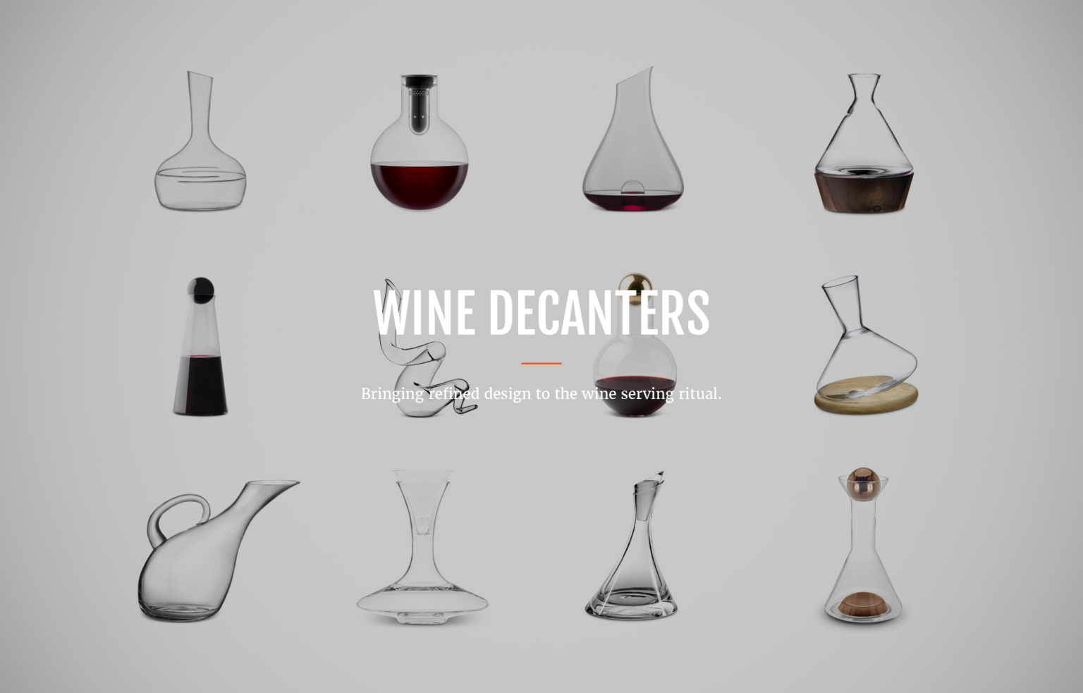 The Best Decanter Designs for Wine and Whiskey - Gessato