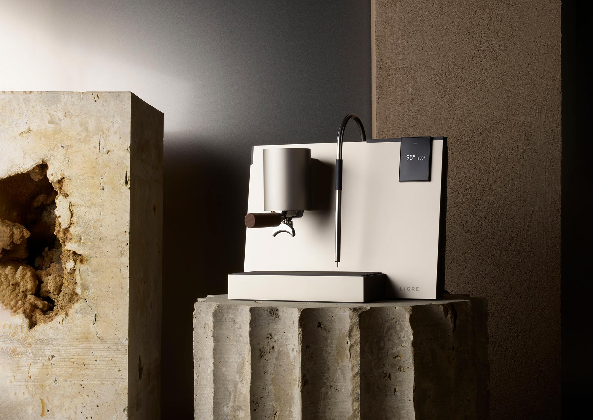 The LIGRE youn Espresso Machine - Gessato