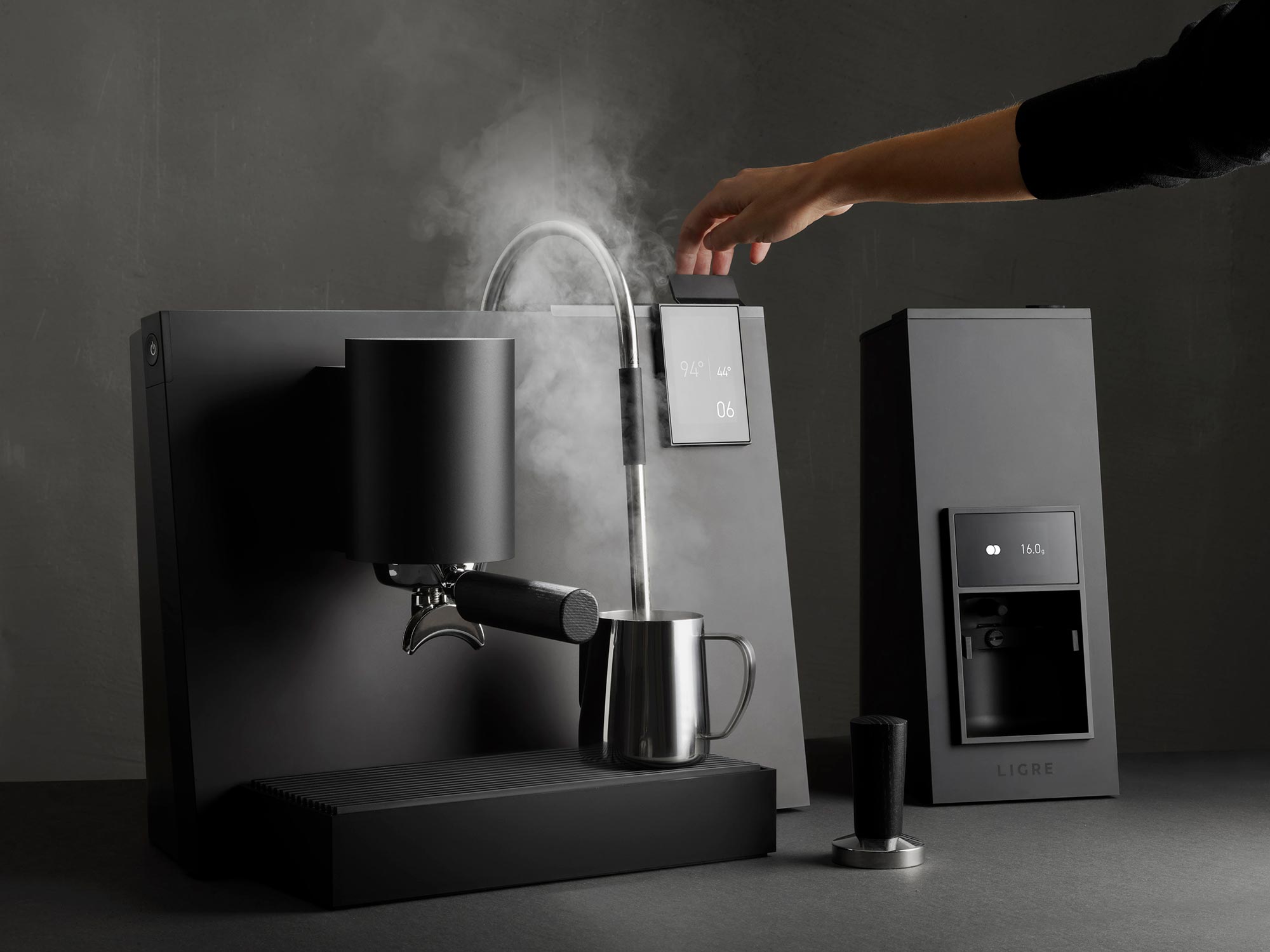 The LIGRE youn Espresso Machine - Gessato