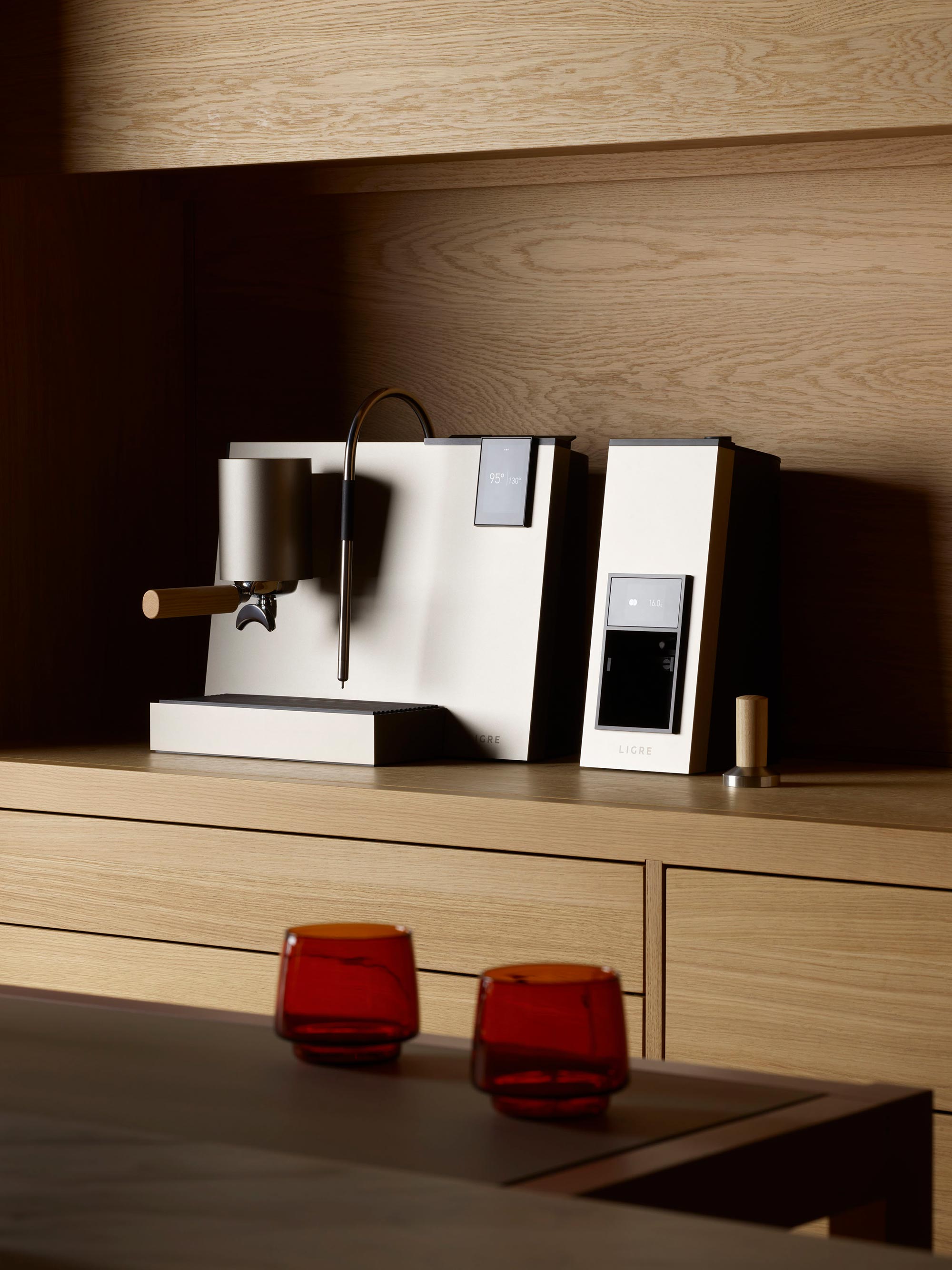 The LIGRE youn Espresso Machine - Gessato