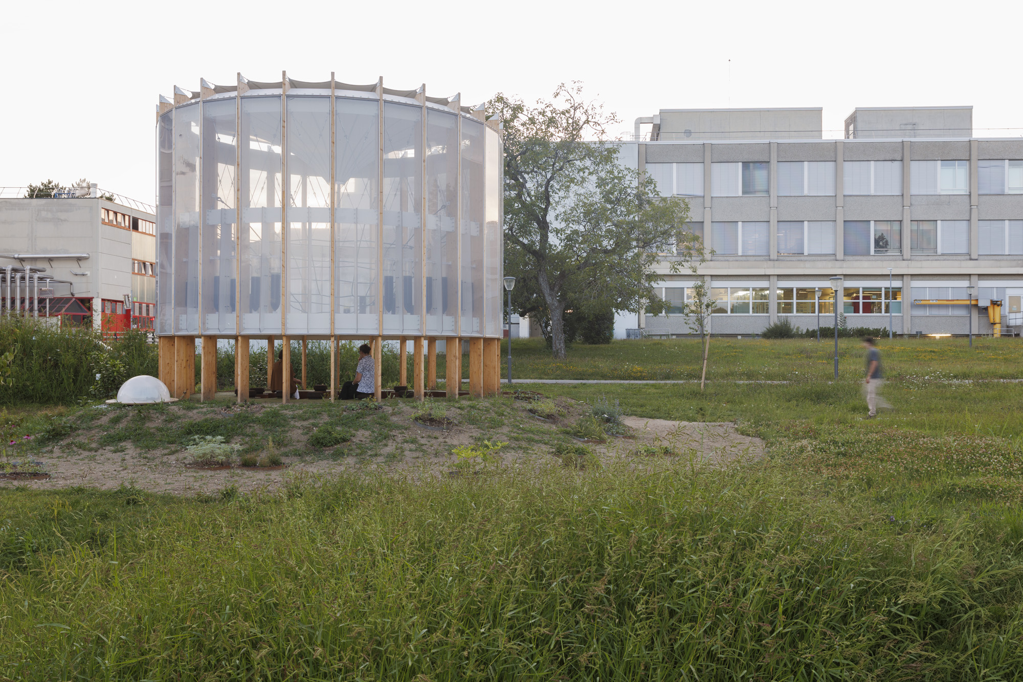 AirBubble, A Restorative Biotech Garden in Switzerland - Gessato