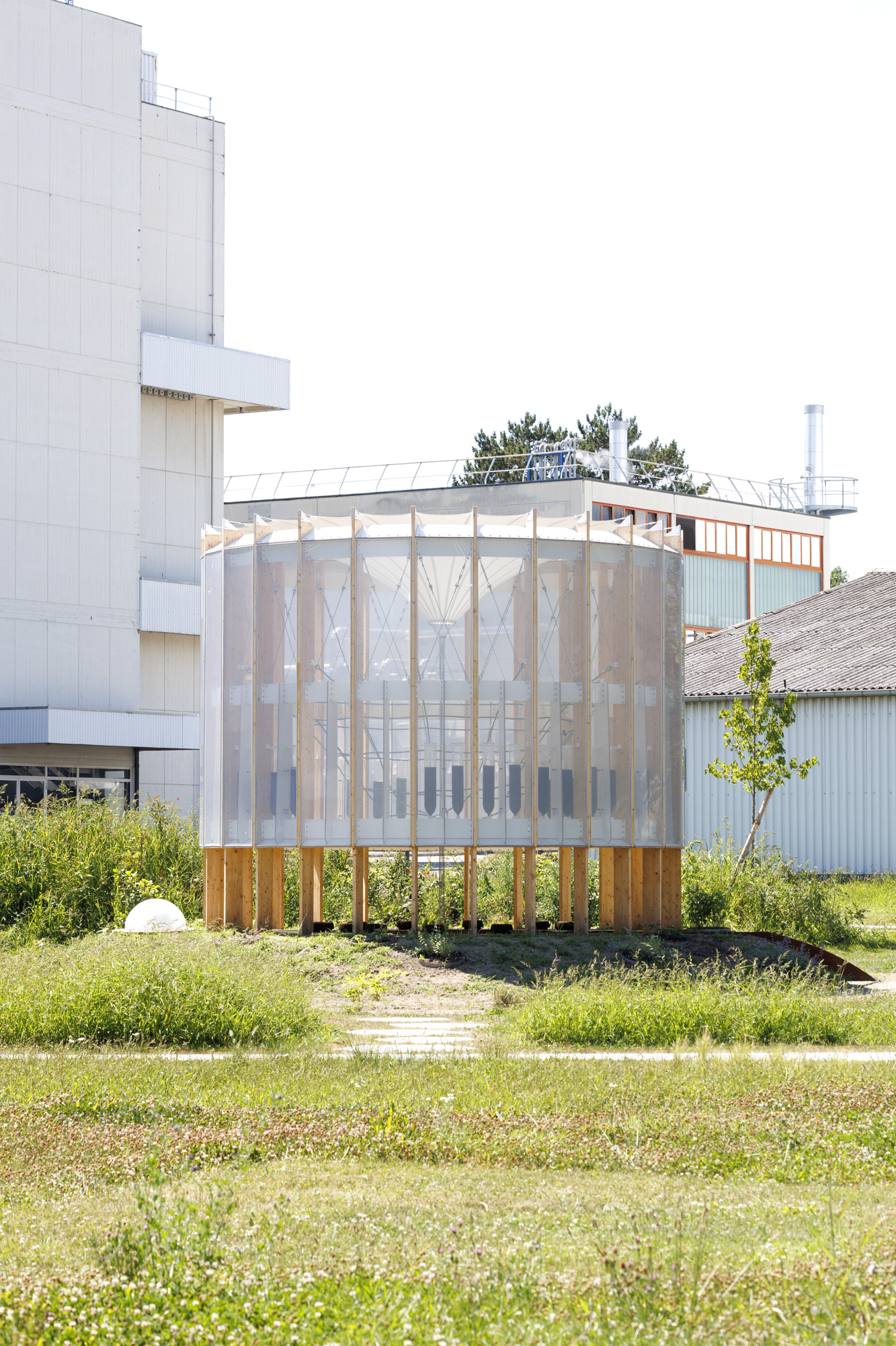 AirBubble, A Restorative Biotech Garden in Switzerland - Gessato