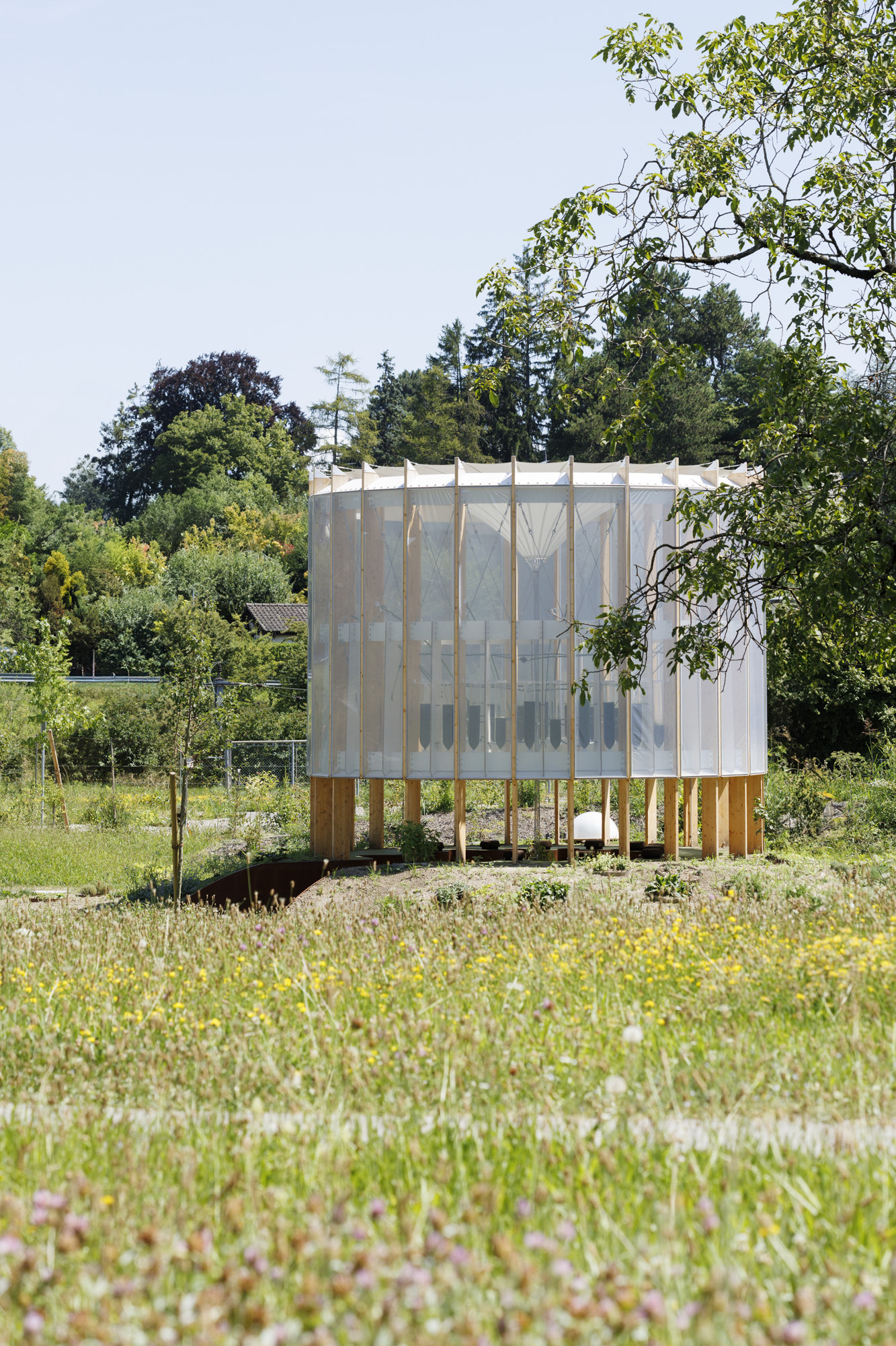 AirBubble, A Restorative Biotech Garden in Switzerland - Gessato