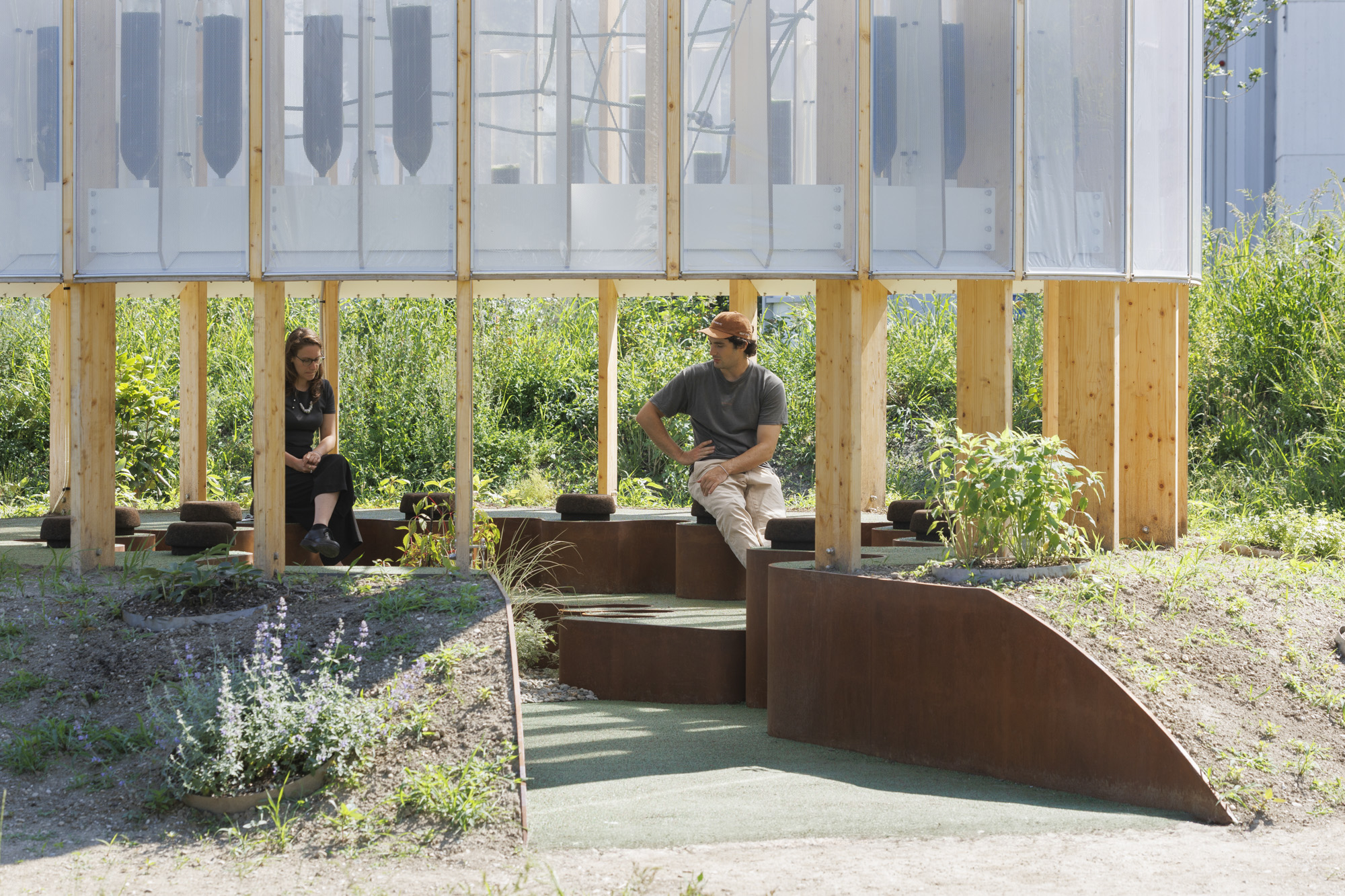 AirBubble, A Restorative Biotech Garden in Switzerland - Gessato