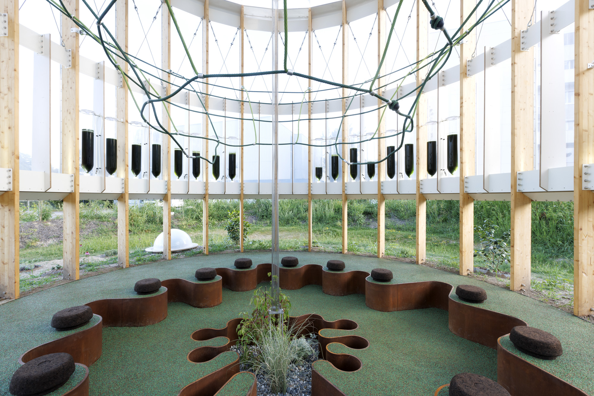 AirBubble, A Restorative Biotech Garden in Switzerland - Gessato