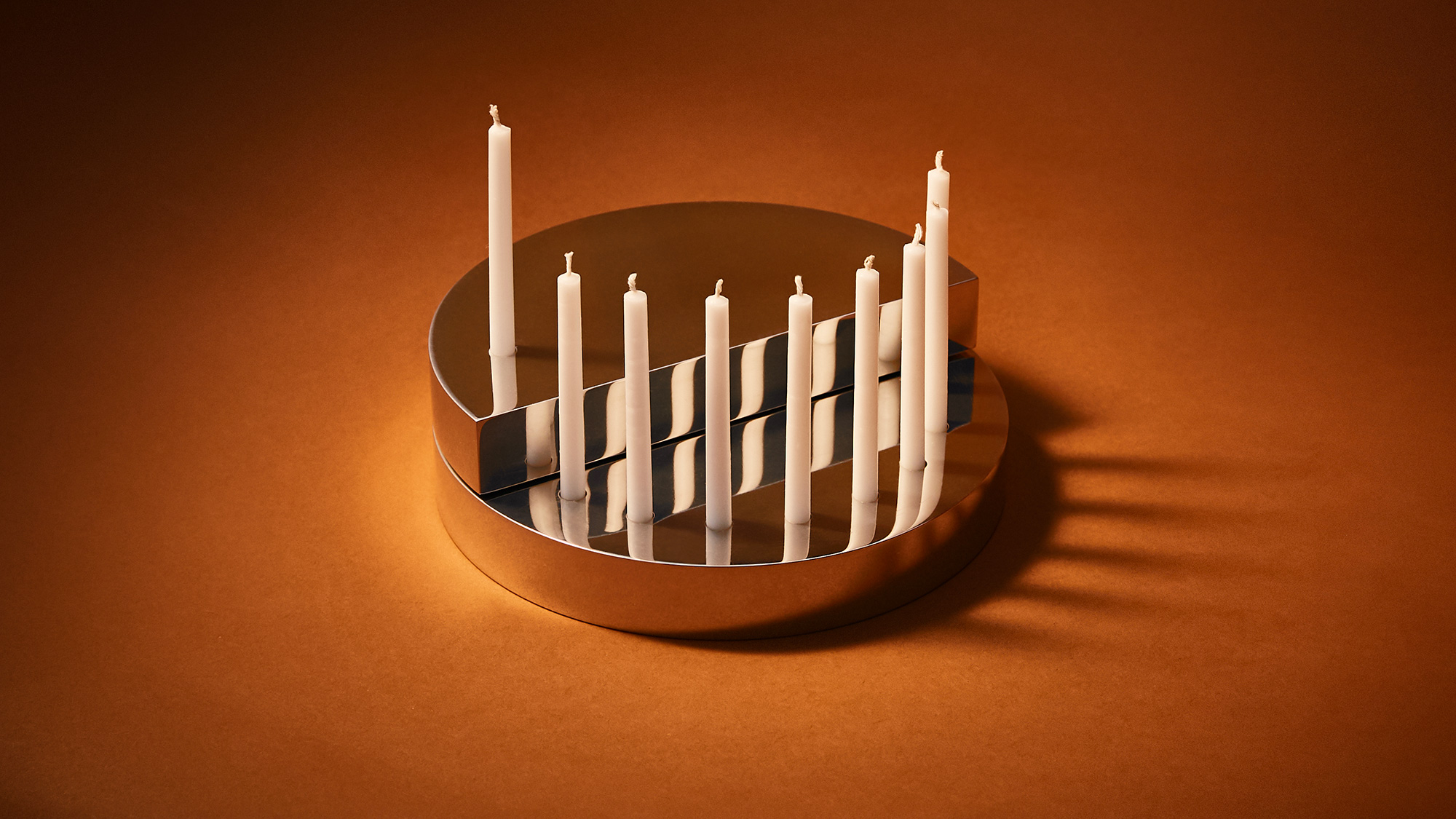 The MA-MA Menorah, A Sleek Twist On Tradition - Gessato