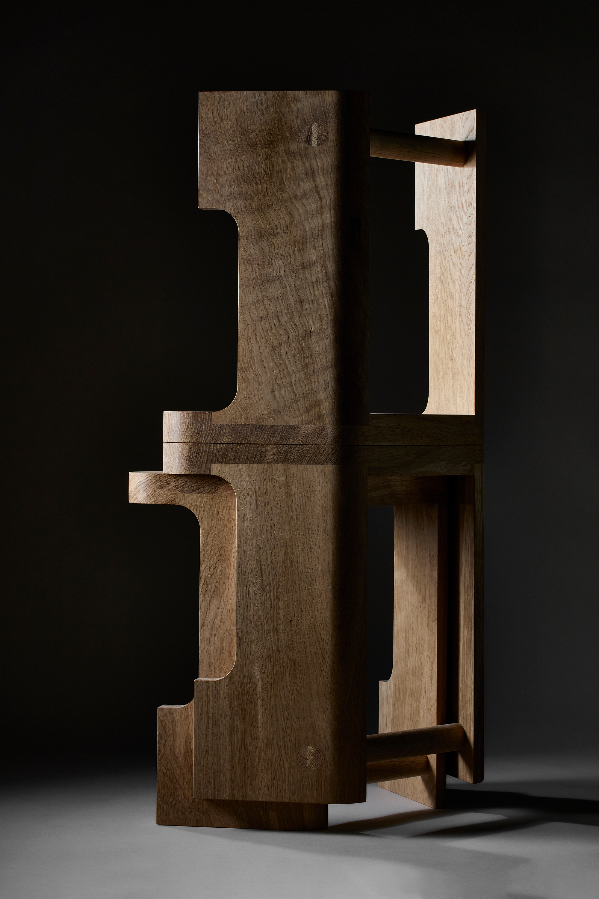 The Pew Stool and Side Table by EJM Studio - Gessato