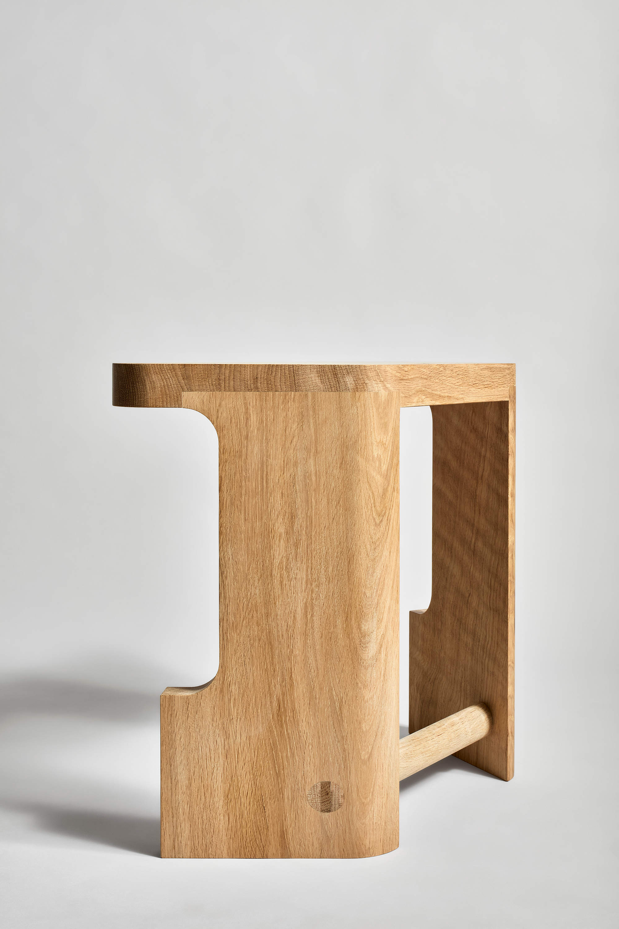 The Pew Stool and Side Table by EJM Studio - Gessato