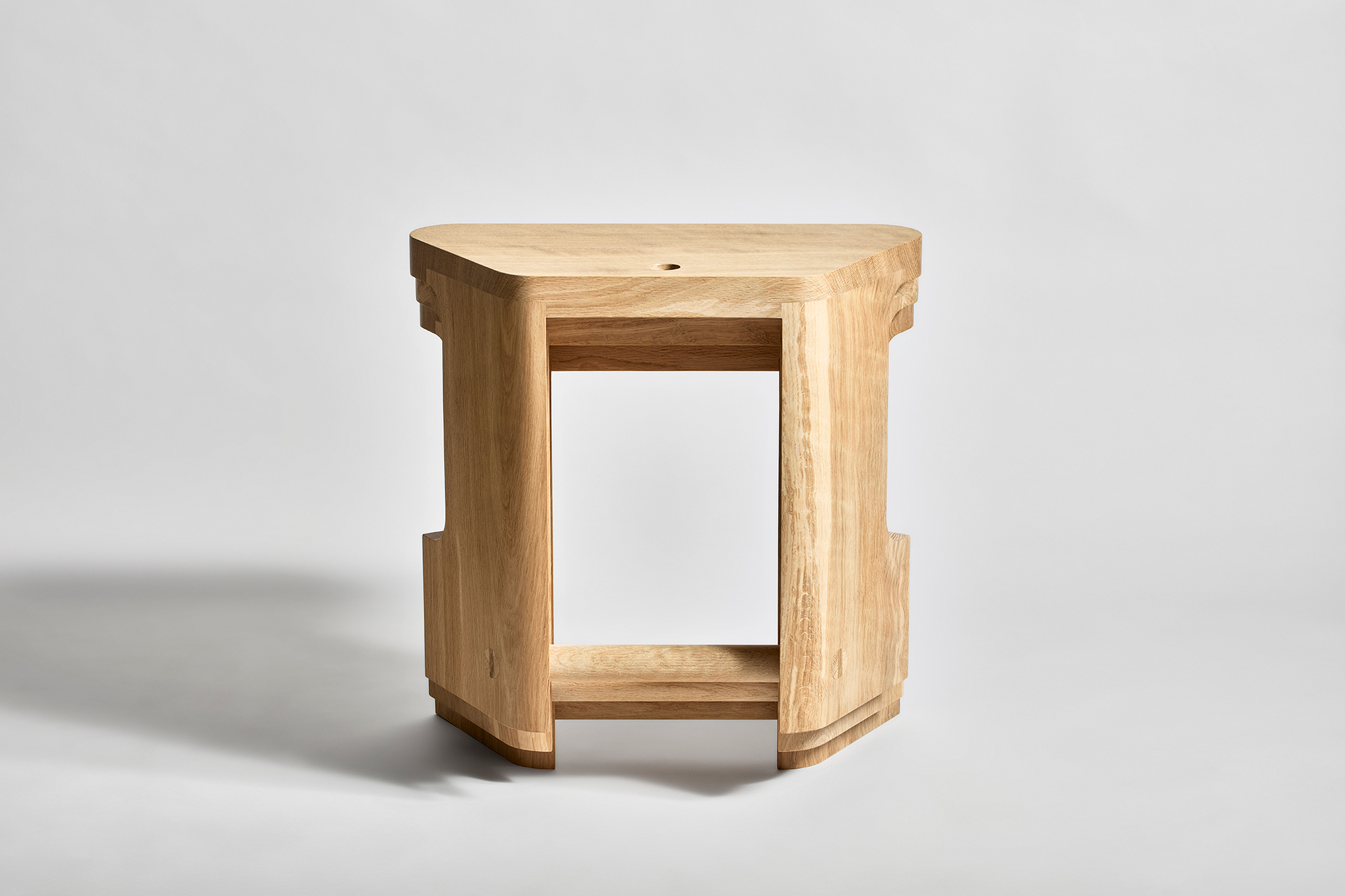 The Pew Stool and Side Table by EJM Studio - Gessato