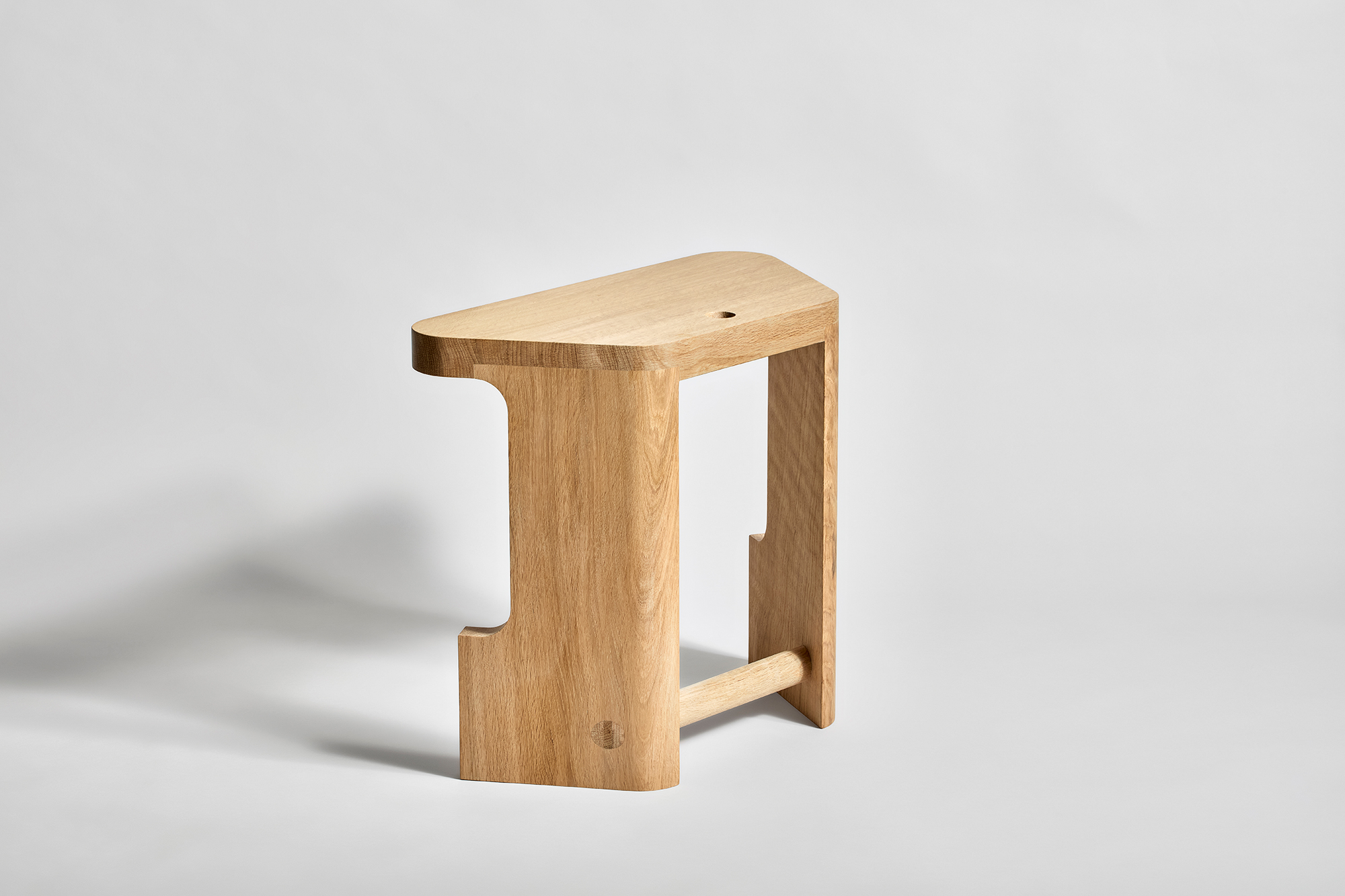 The Pew Stool and Side Table by EJM Studio - Gessato