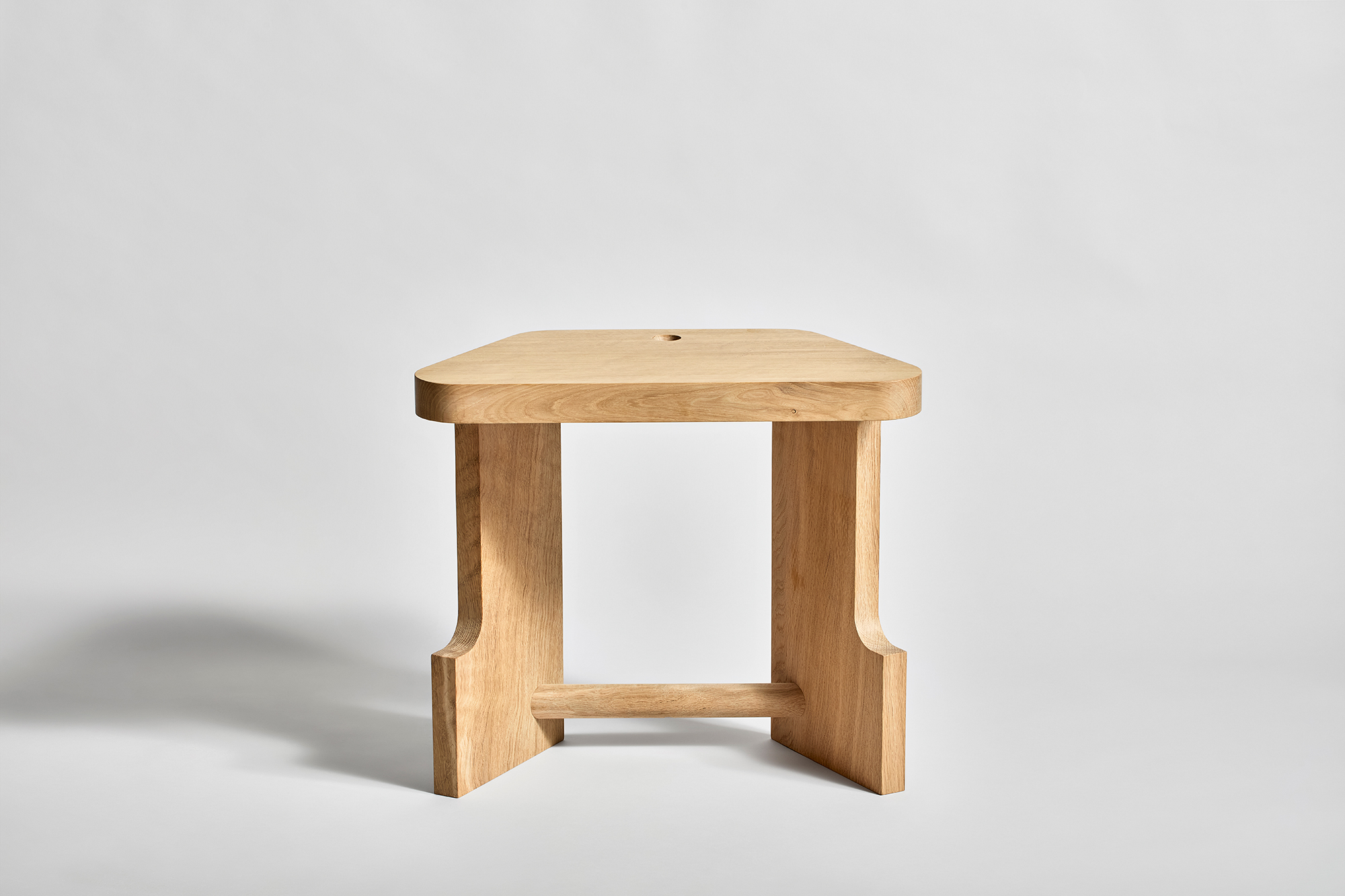 The Pew Stool and Side Table by EJM Studio - Gessato