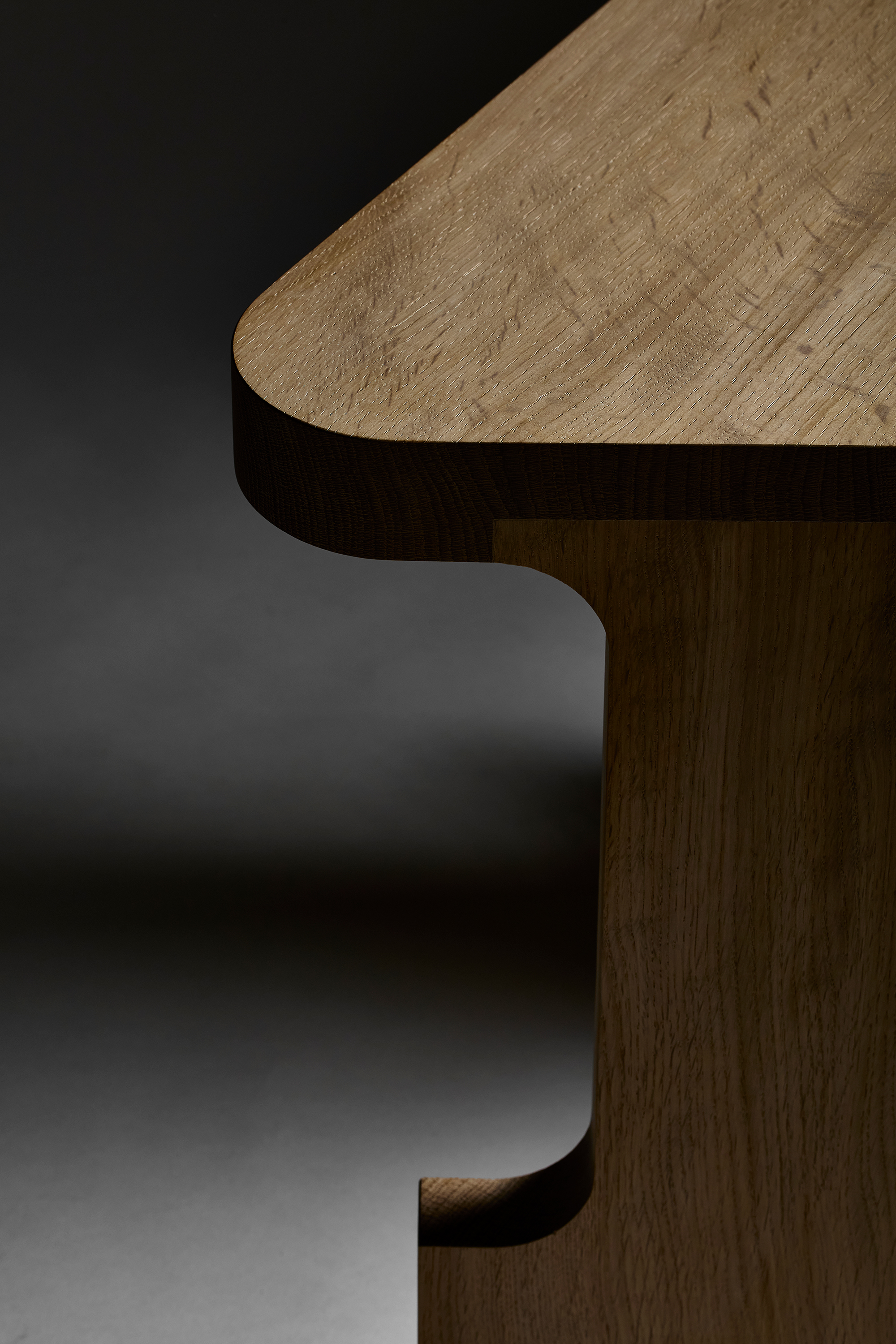 The Pew Stool and Side Table by EJM Studio - Gessato