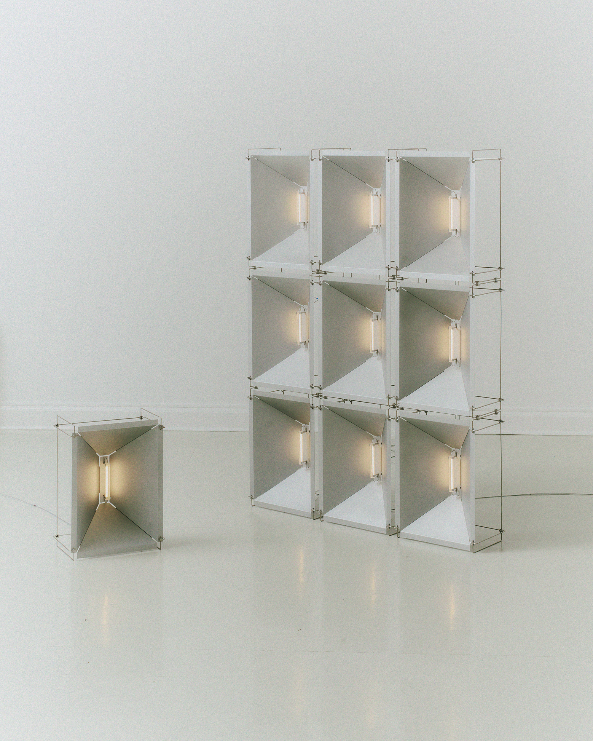 Reflector, A Modular Light Installation - Gessato