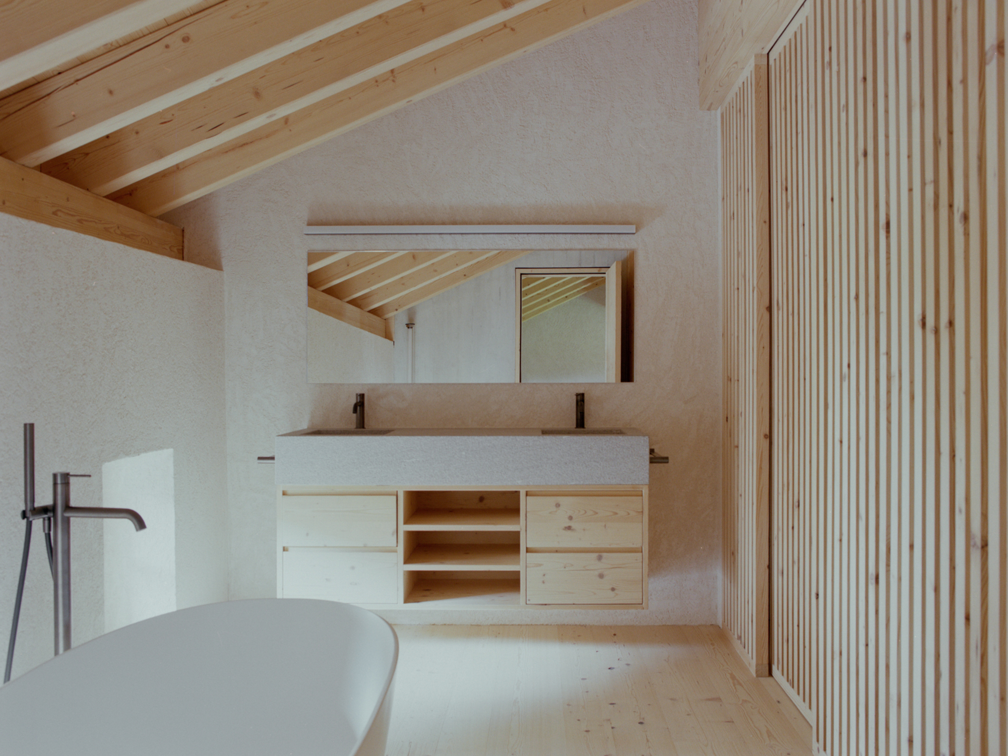 The Renovation of an Old House in Montaccio, Switzerland - Gessato