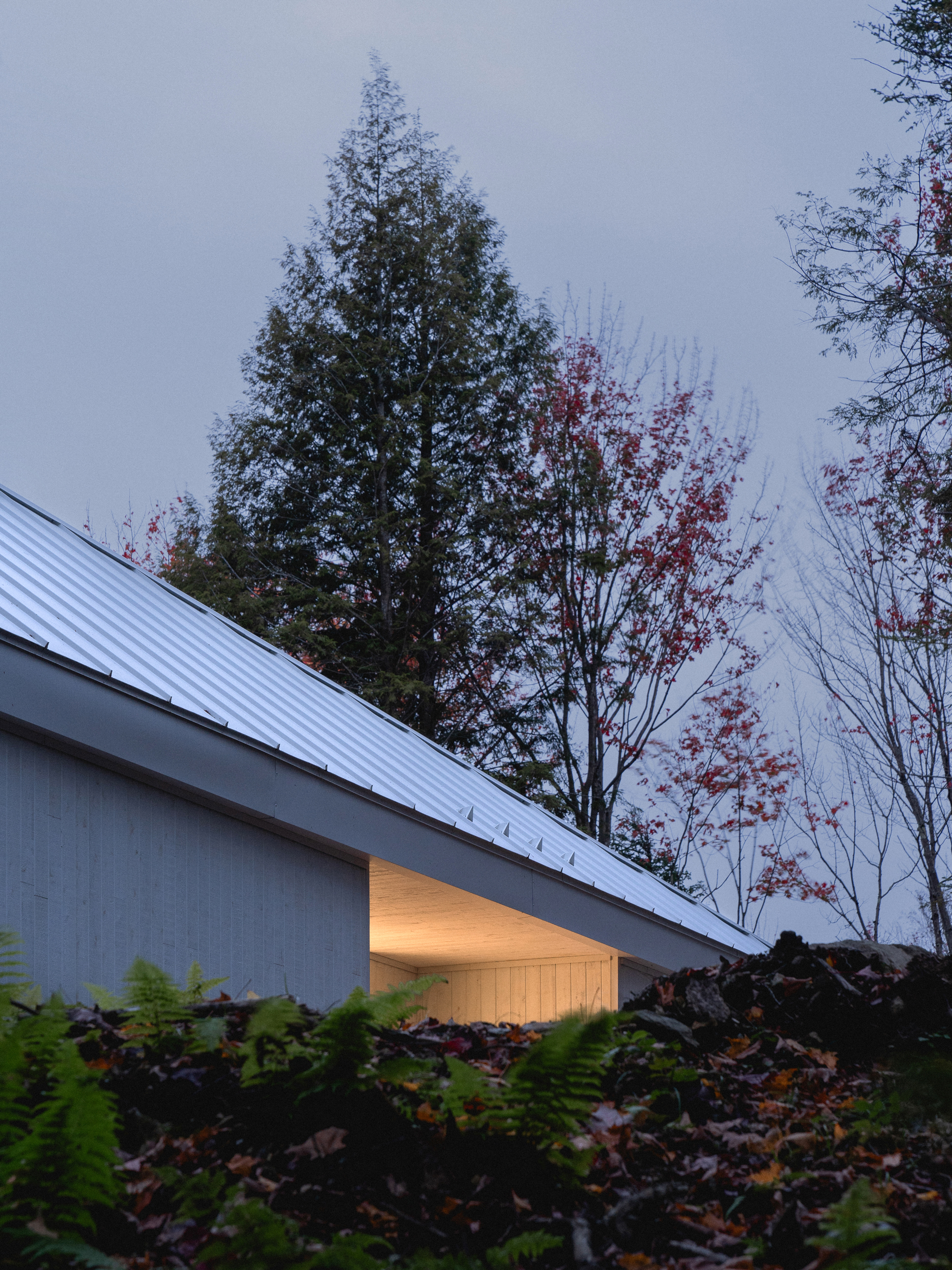 Selenite, A Forest Chalet Designed for Quiet Relaxation - Gessato