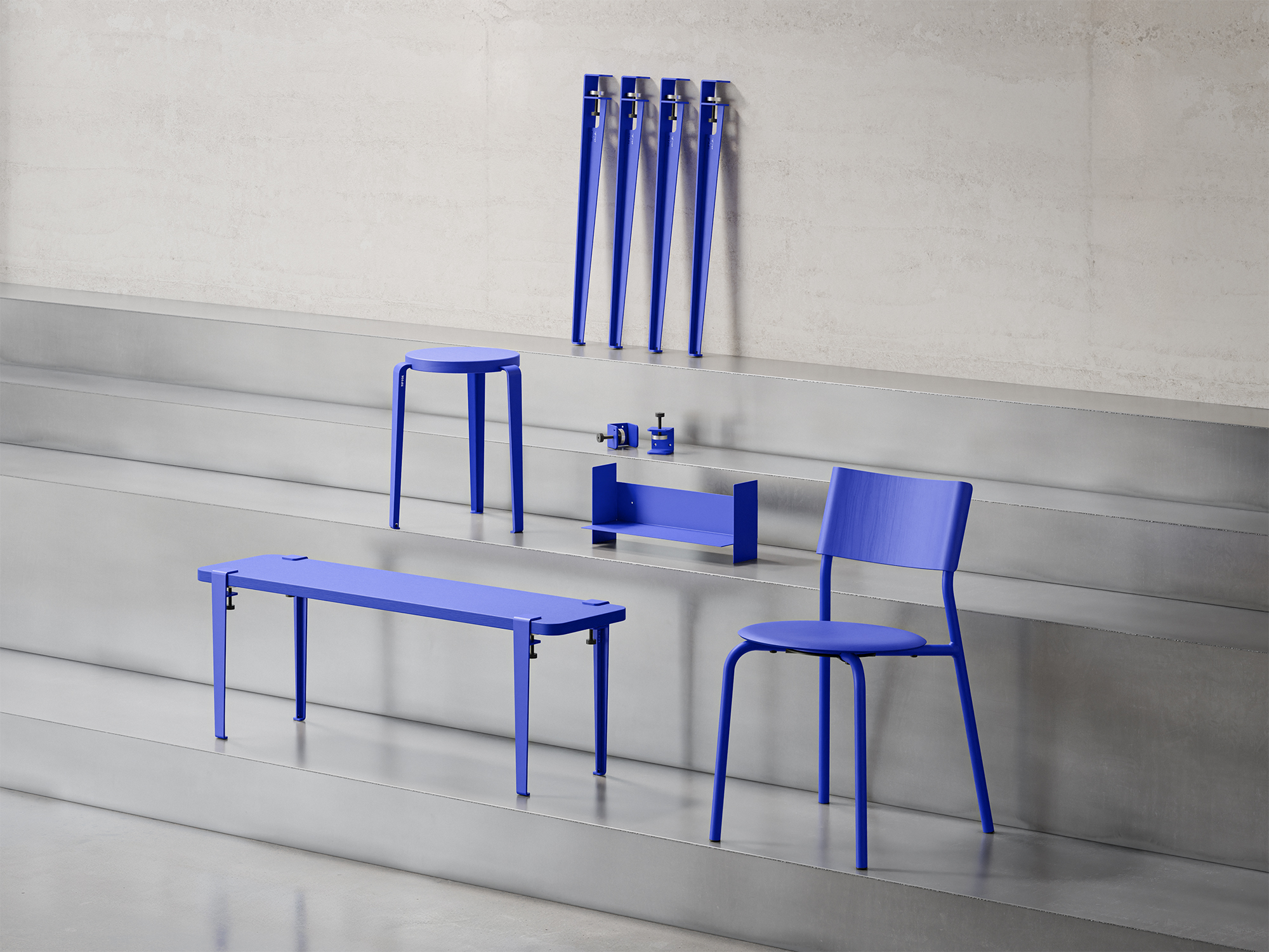 The Tiptoe x Klein Blue Collection - Gessato