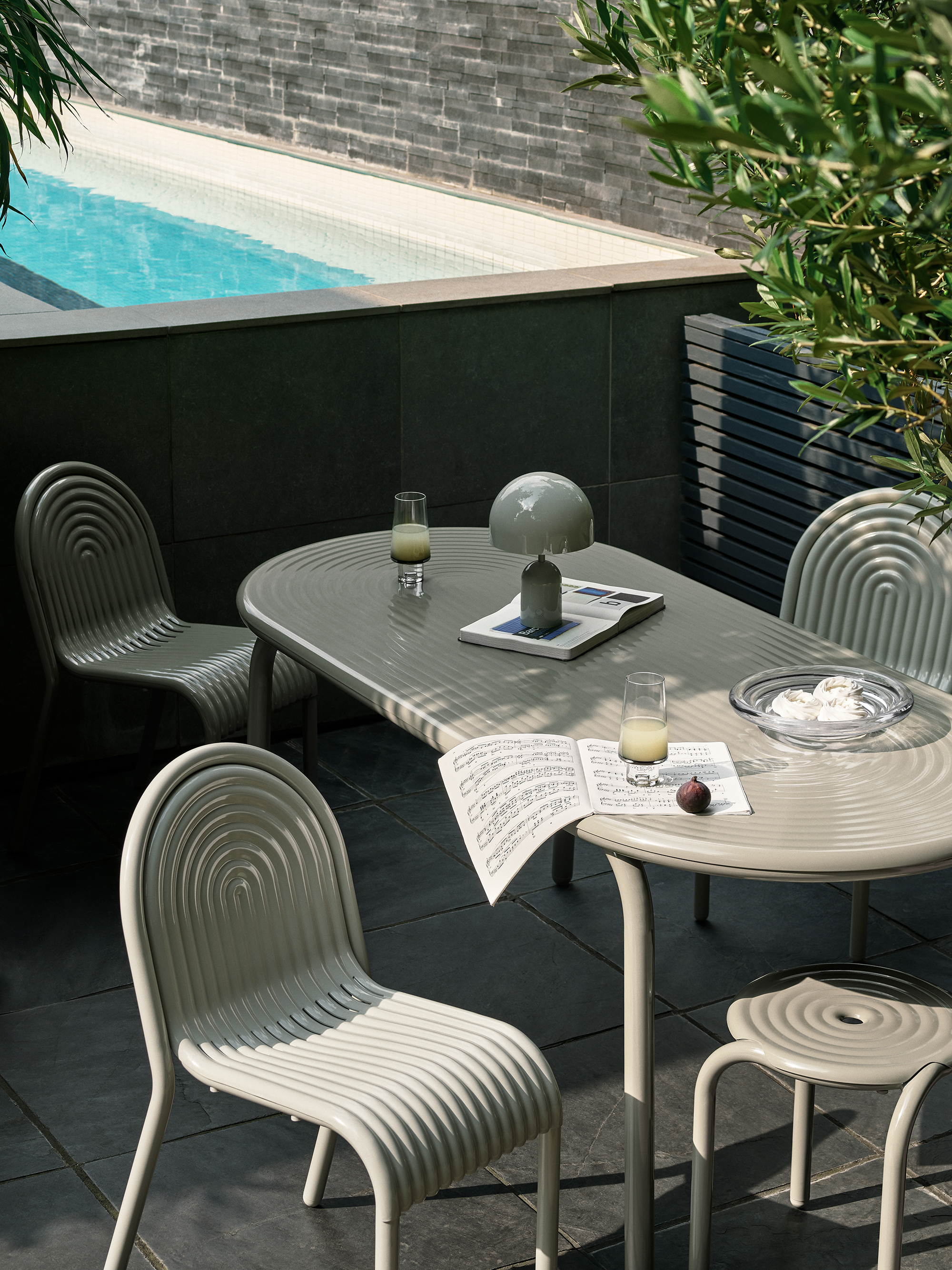 Tom Dixon's Groove Outdoor Furniture Collection - Gessato