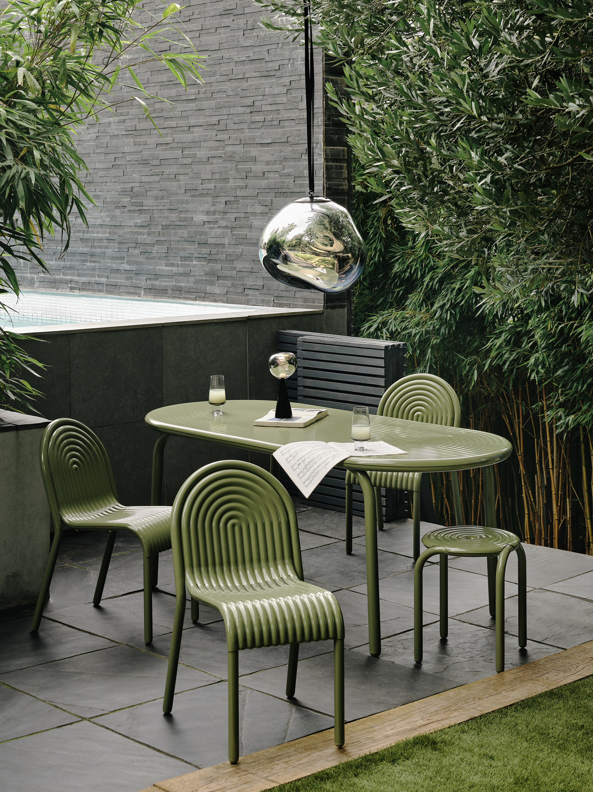 Tom Dixon's Groove Outdoor Furniture Collection - Gessato