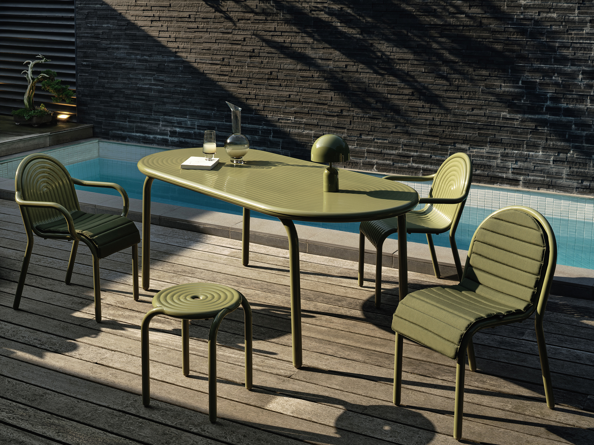 Tom Dixon's Groove Outdoor Furniture Collection - Gessato