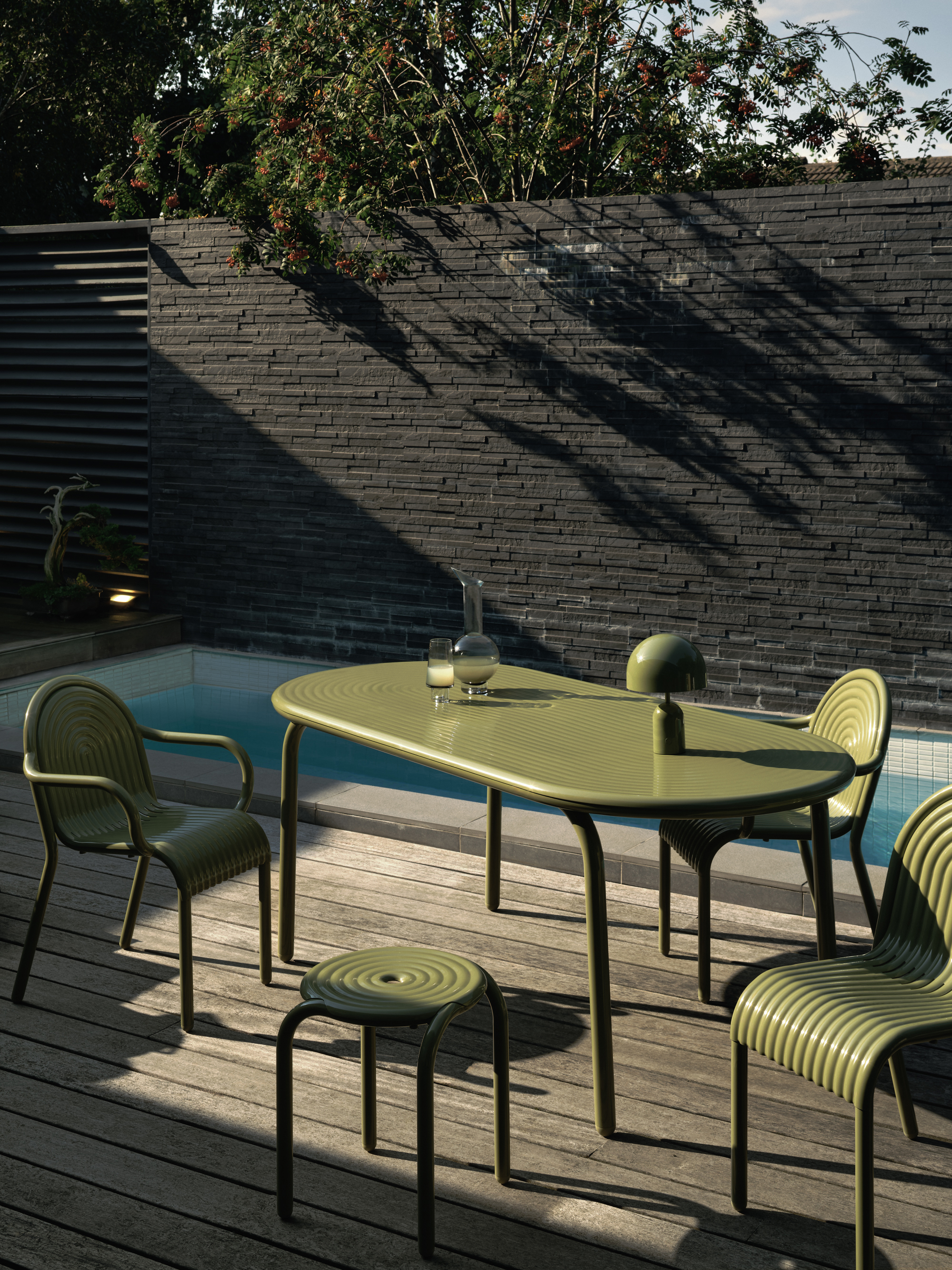 Tom Dixon's Groove Outdoor Furniture Collection - Gessato