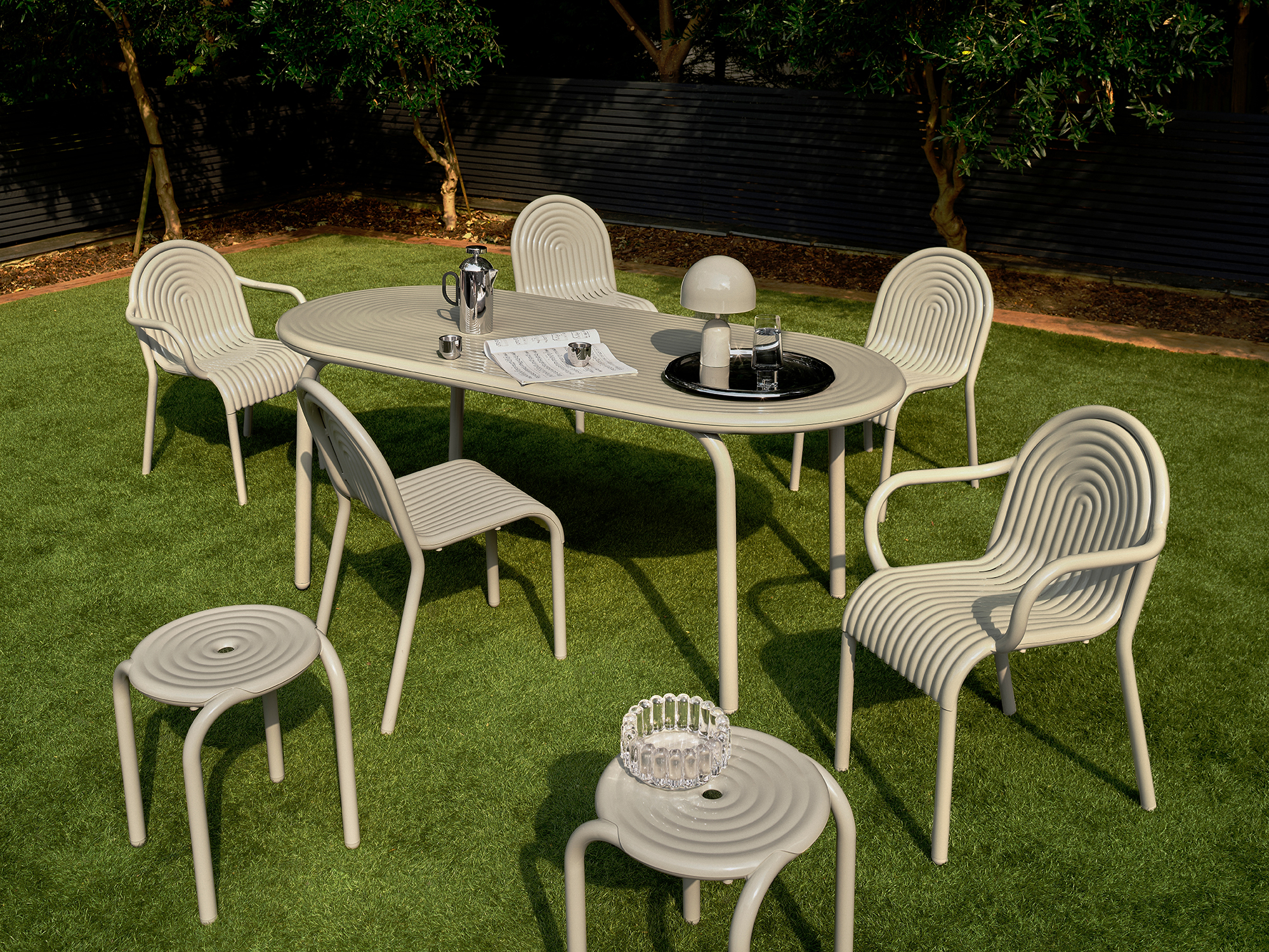 Tom Dixon's Groove Outdoor Furniture Collection - Gessato