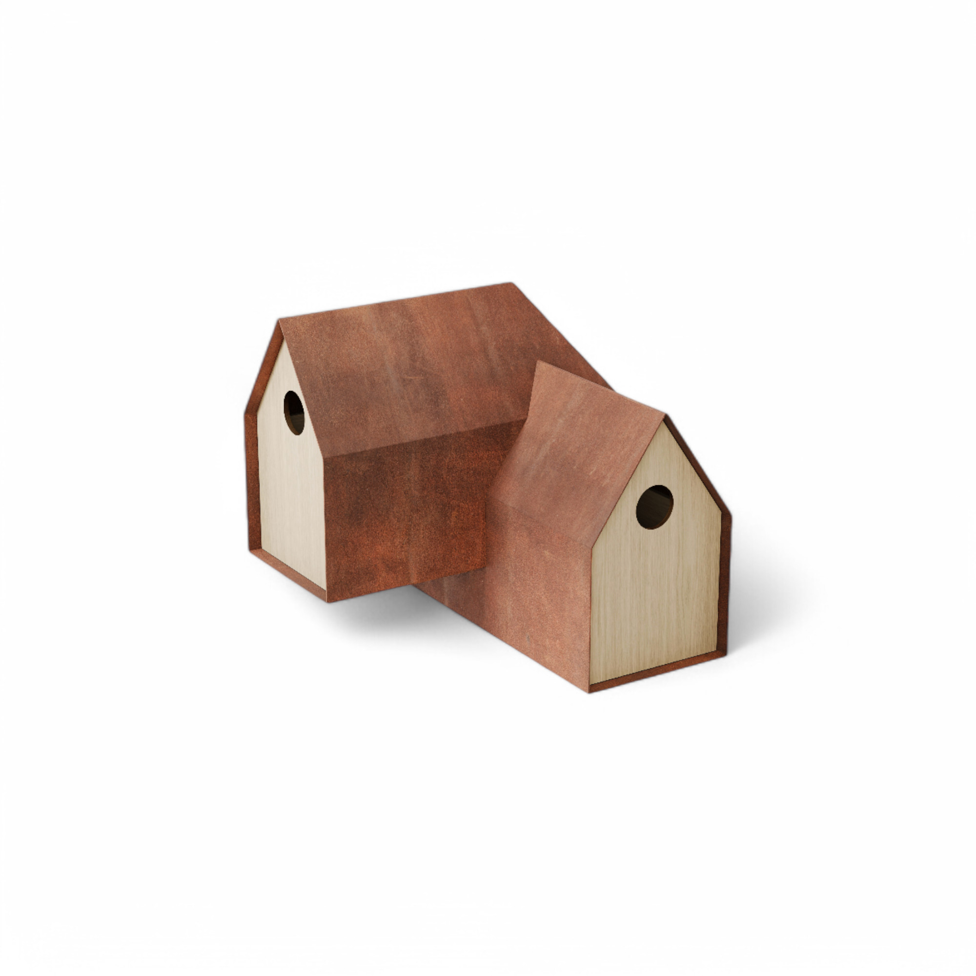 Noaste Noaber, Birdhouses Designed for Social Birds - Gessato