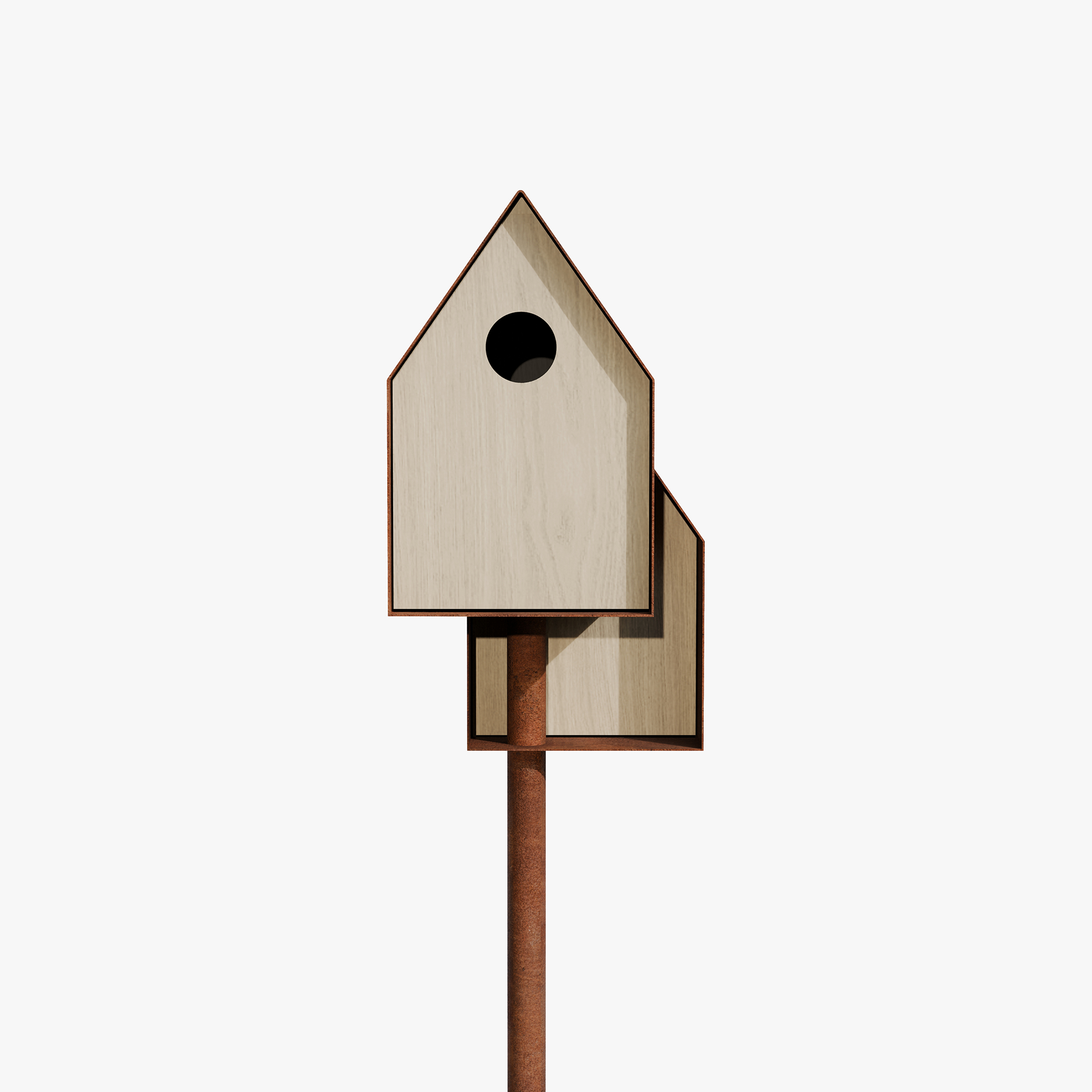 Noaste Noaber, Birdhouses Designed for Social Birds - Gessato